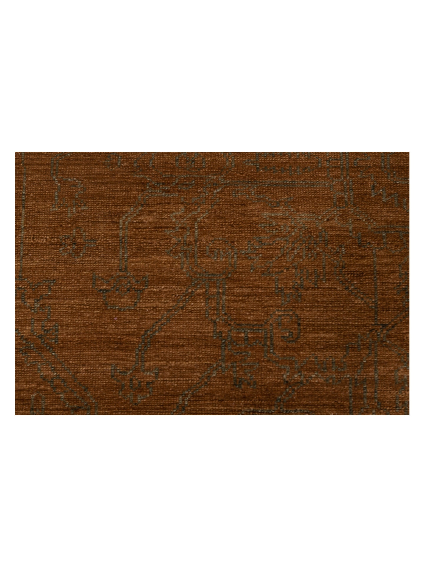 Pasha Ceyhan Agate Brown Green Transitional Hand Knotted Rug