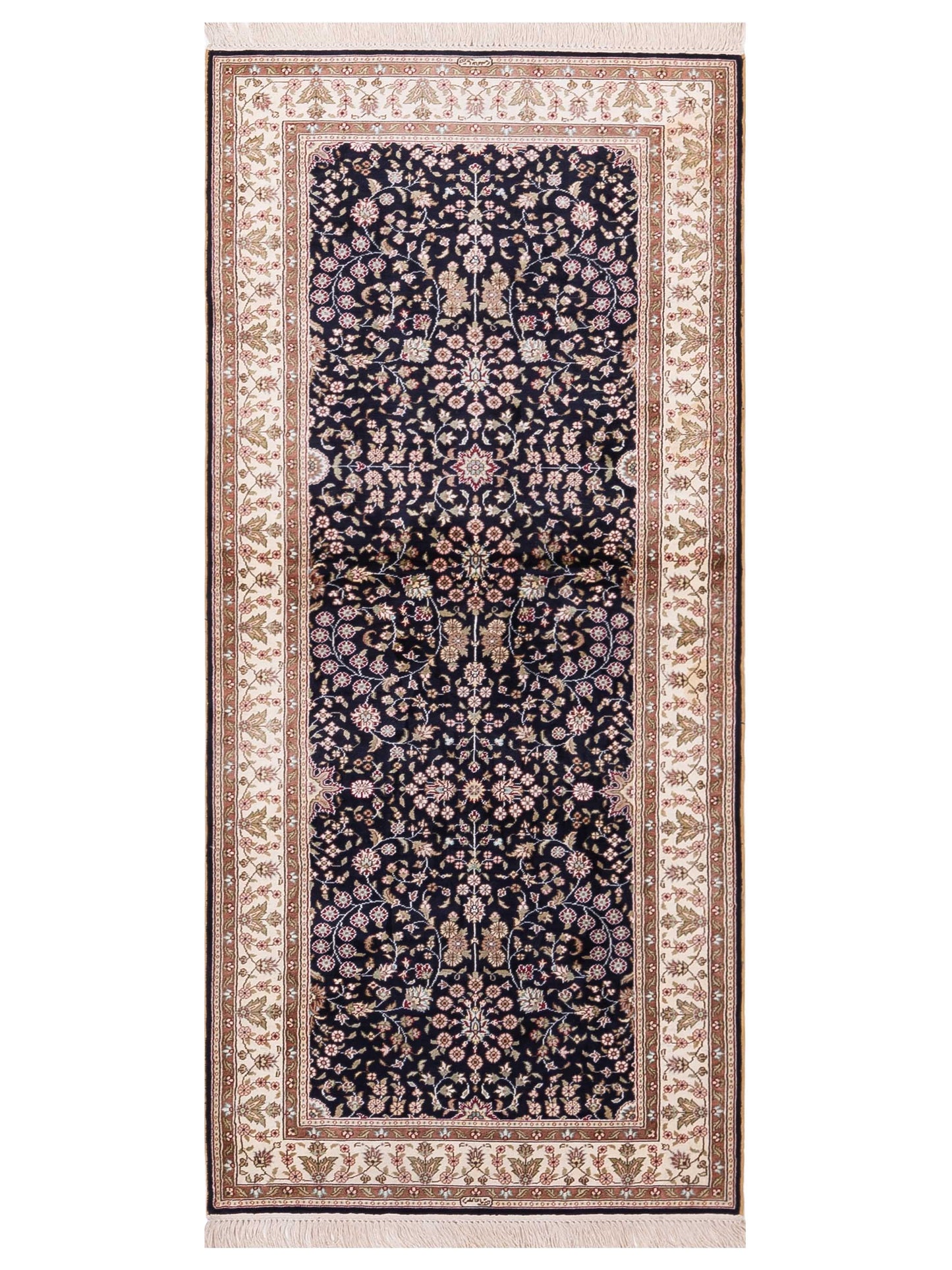 Pasha Elegance 113714 Black Traditional Hand Knotted Rug