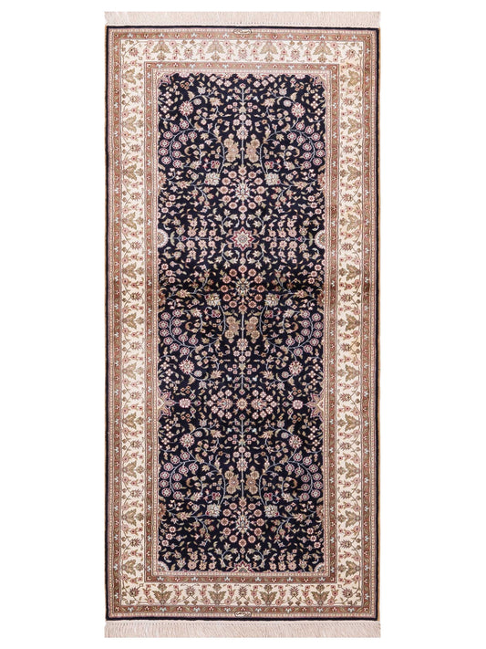 Pasha Elegance 113714 Black Traditional Hand Knotted Rug