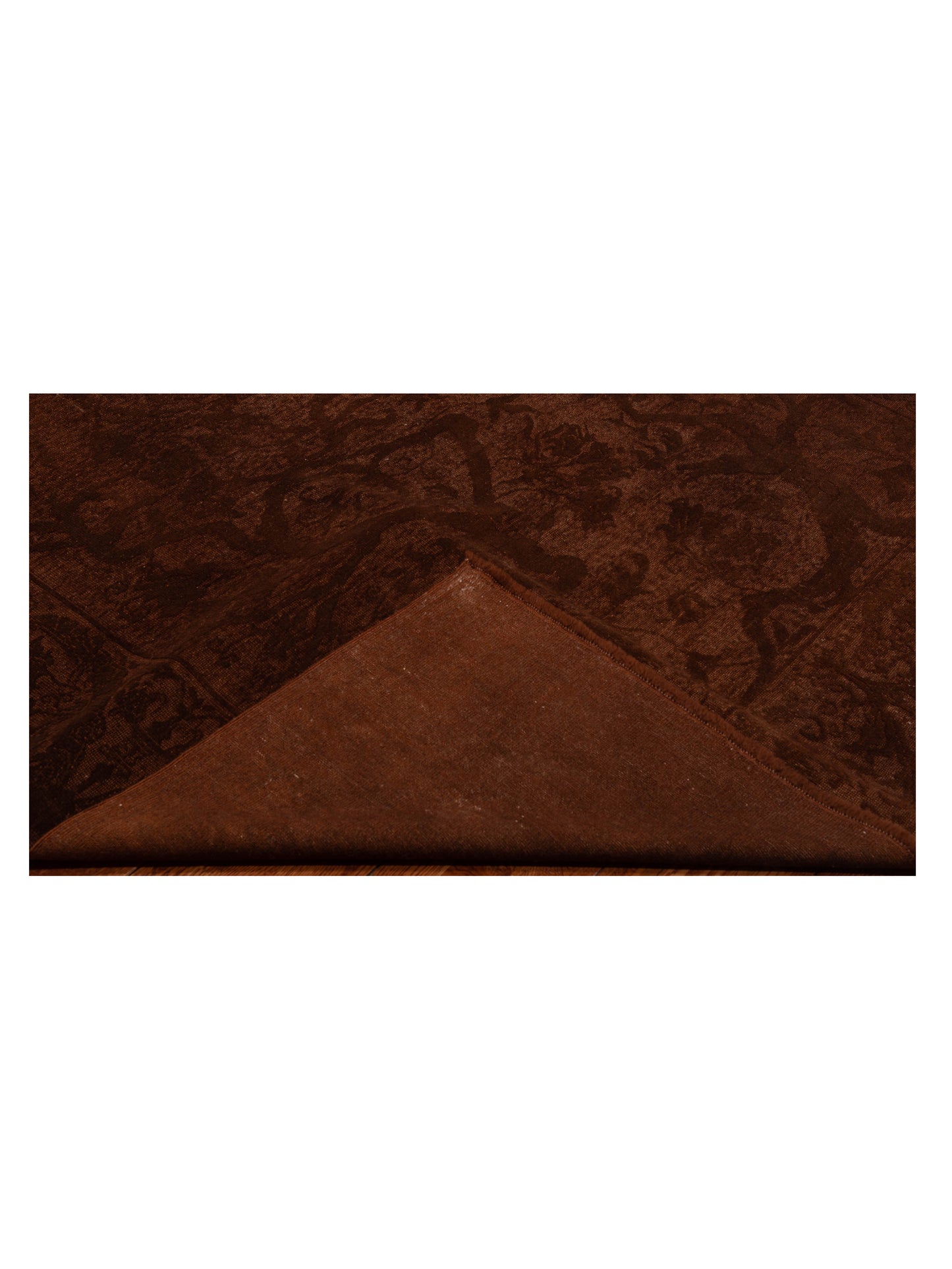 Pasha Vintage 114213 Dark Brown  Contemporary Hand Knotted Rug