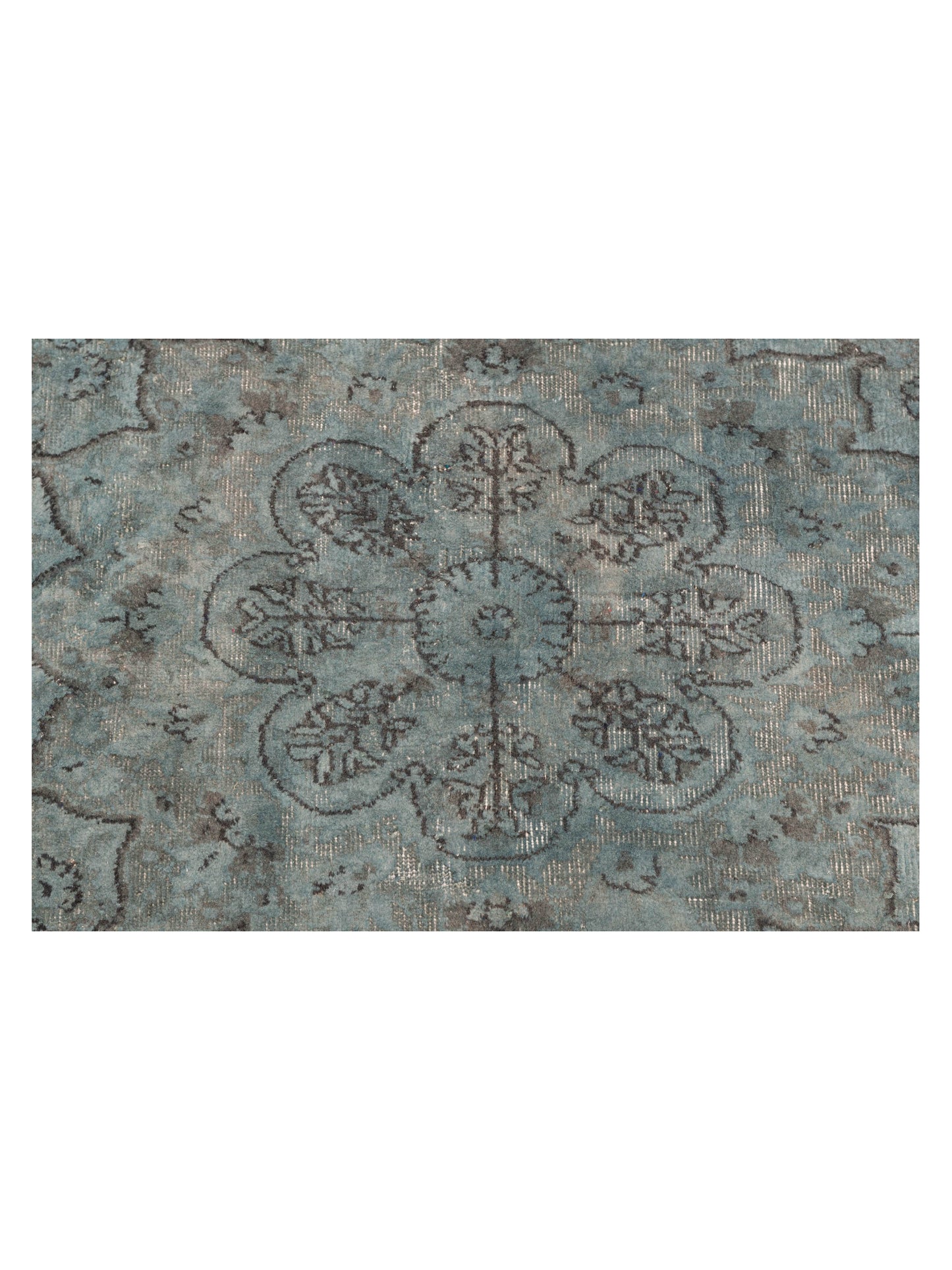 Pasha Vintage 114646 Blue  Transitional Hand Knotted Rug