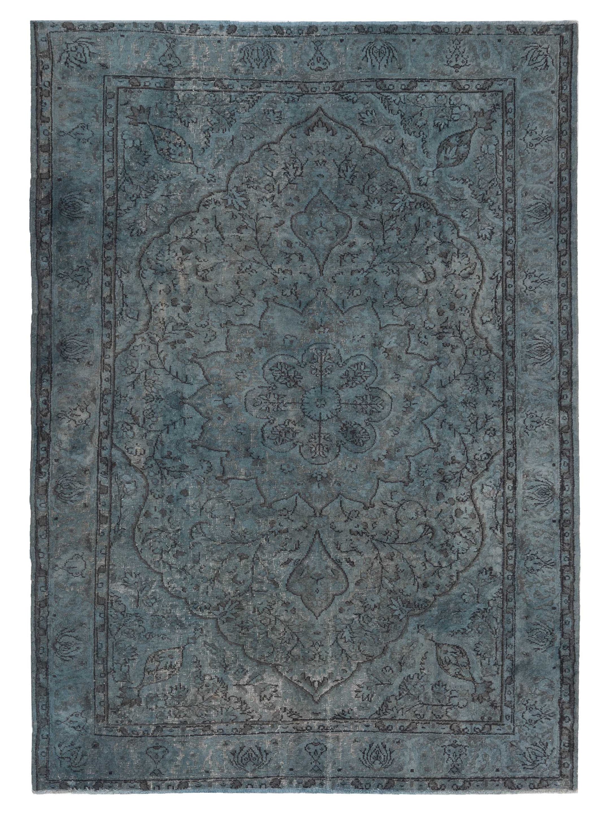 Pasha Vintage 114646 Blue Transitional Hand Knotted Rug