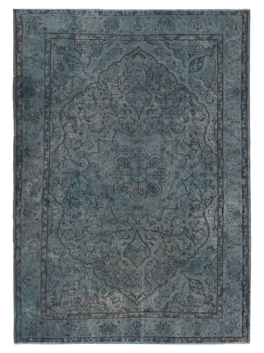 Pasha Vintage 114646 Blue Transitional Hand Knotted Rug