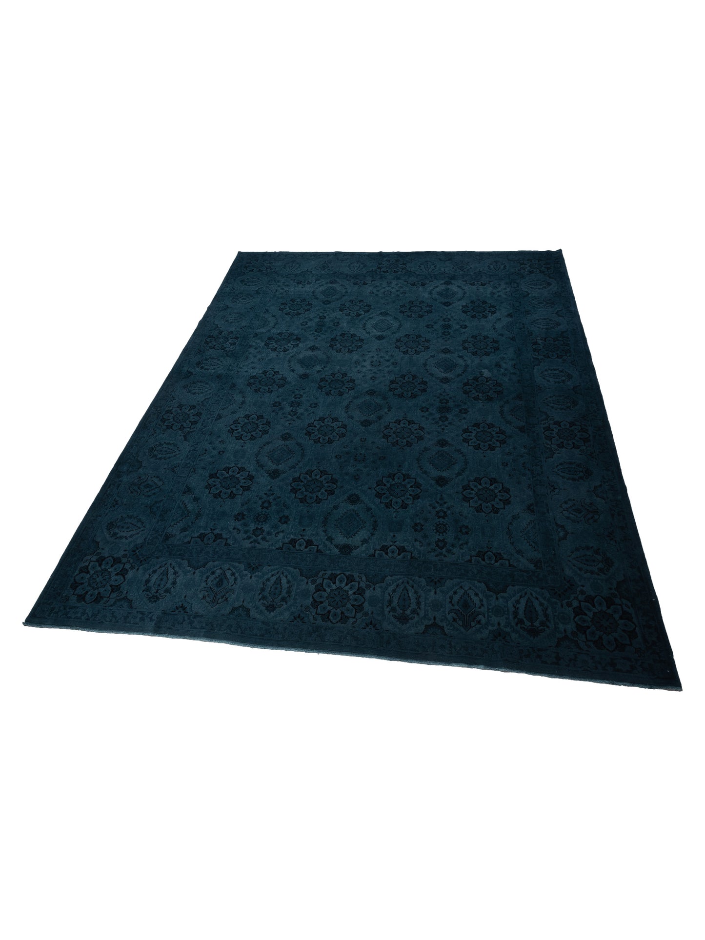 Pasha Vintage 114672 Indigo  Contemporary Hand Knotted Rug