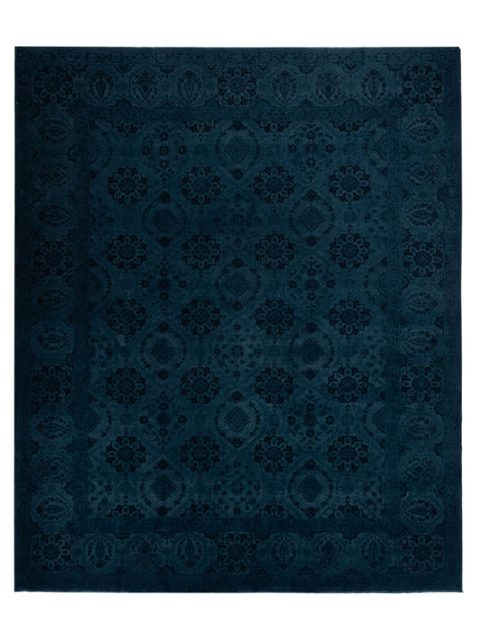 Pasha Vintage 114672 Indigo Contemporary Hand Knotted Rug