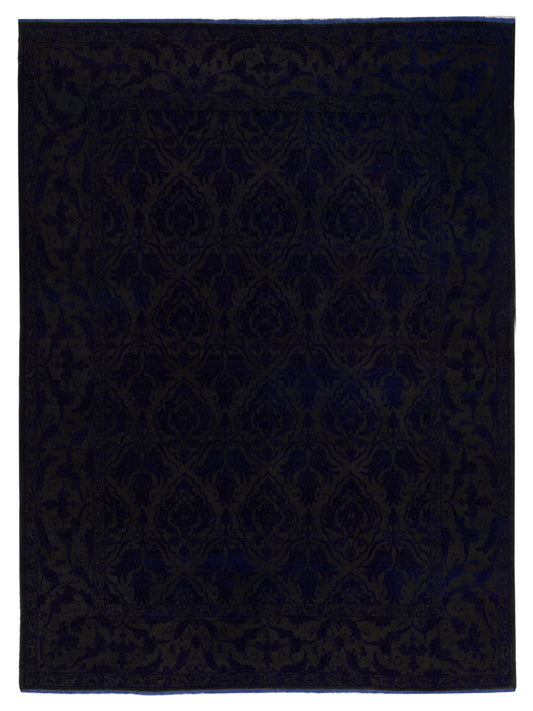 Pasha Color Bouquet 114937 Charcoal Transitional Hand Knotted Rug