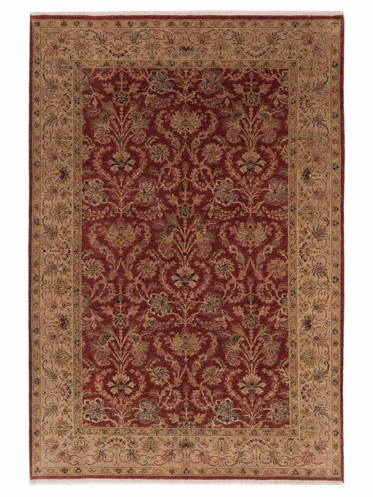 Rajpur Platinum 115022 Red Traditional Hand Knotted Rug