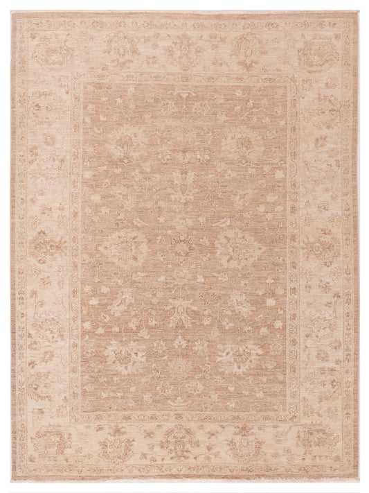 Nomad Laila 115189 Brown Transitional Hand Knotted Rug