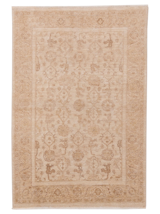 Nomad Laila 115196 Ivory Transitional Hand Knotted Rug