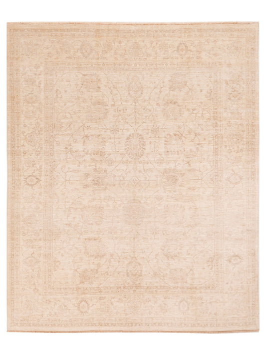 Nomad Laila 115209 Ivory Transitional Hand Knotted Rug