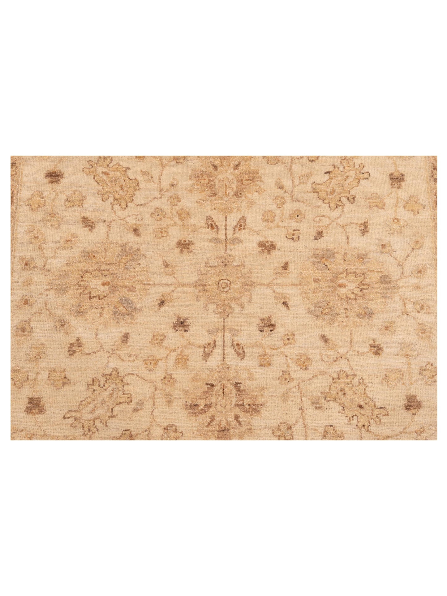 Nomad Laila 115249 Ivory Ivory Transitional Hand Knotted Rug