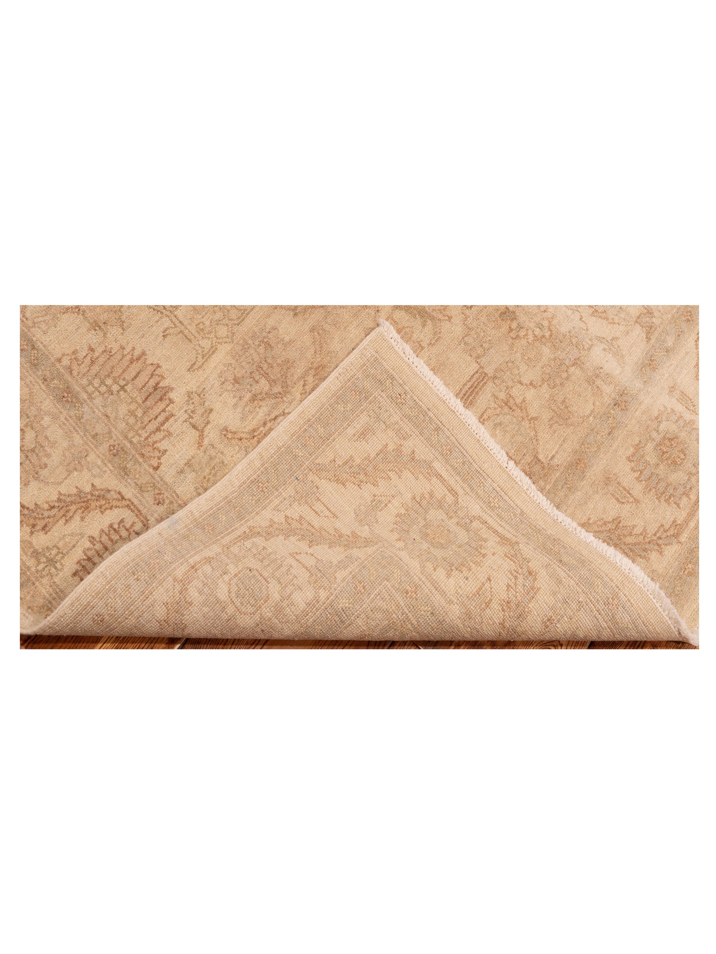 Nomad Laila 115251 Ivory Ivory Transitional Hand Knotted Rug