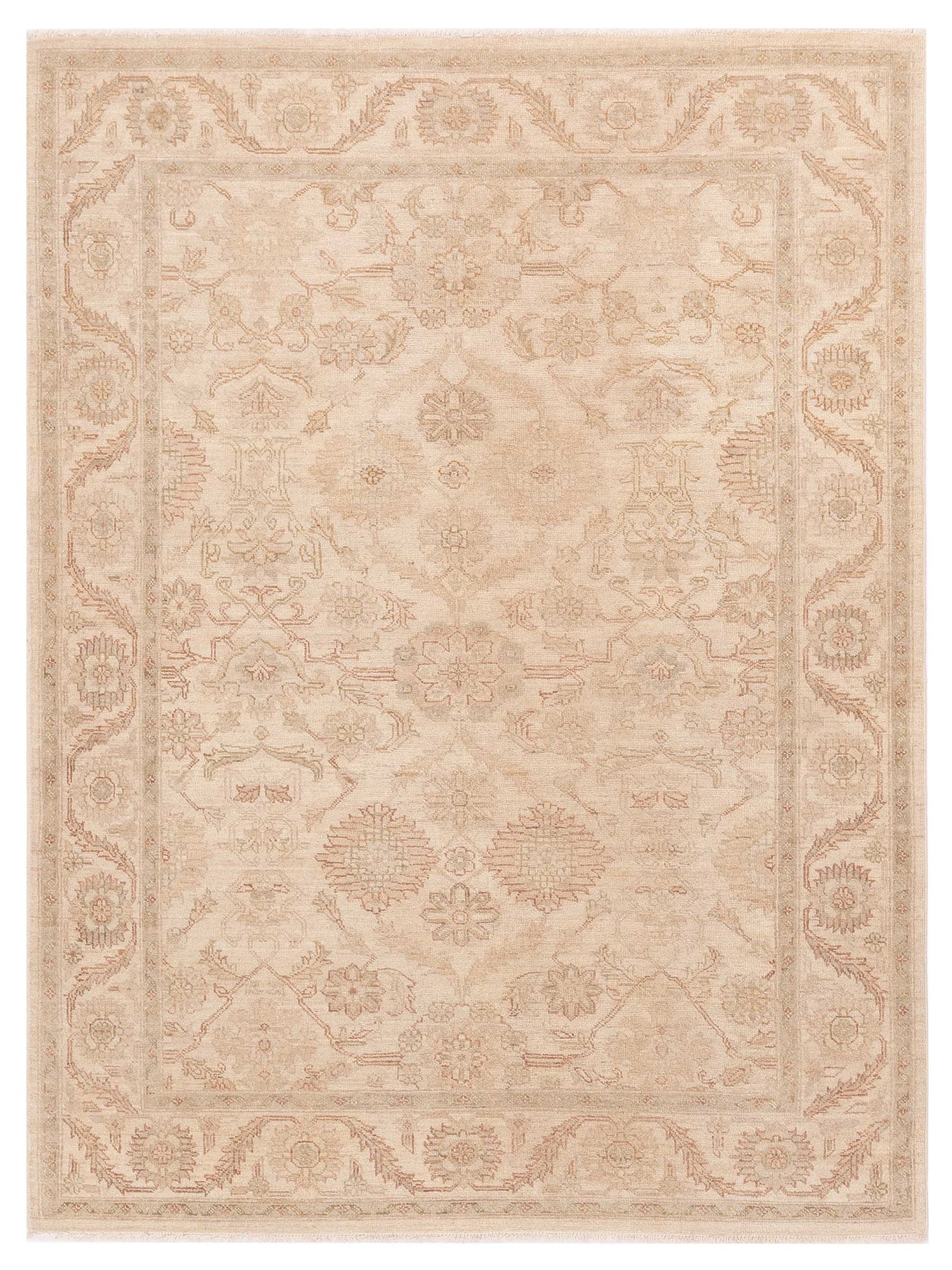 Nomad Laila 115251 Ivory Transitional Hand Knotted Rug