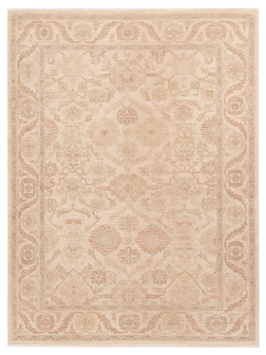 Nomad Laila 115251 Ivory Transitional Hand Knotted Rug