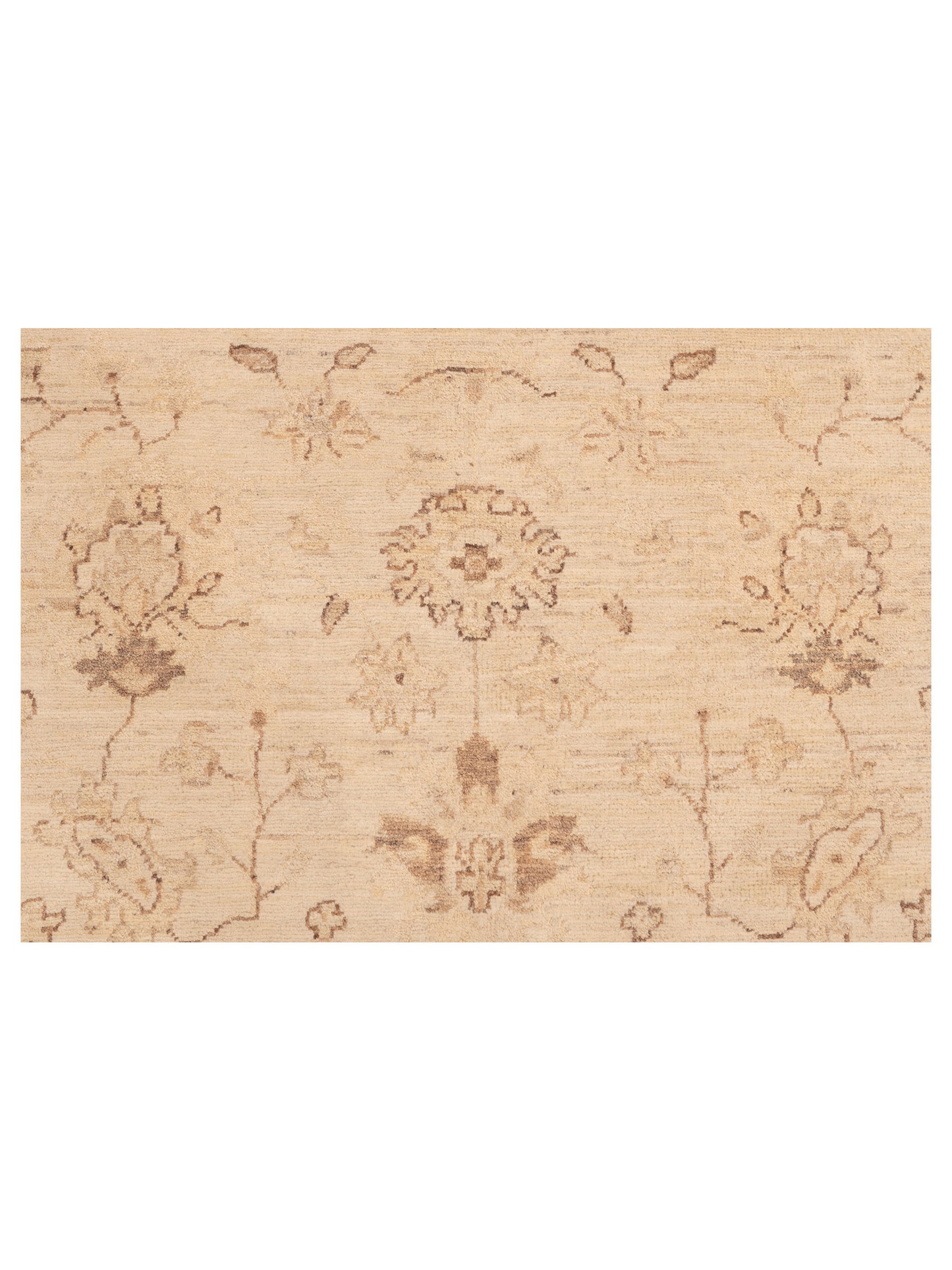 Nomad Laila 115270 Ivory Ivory Transitional Hand Knotted Rug