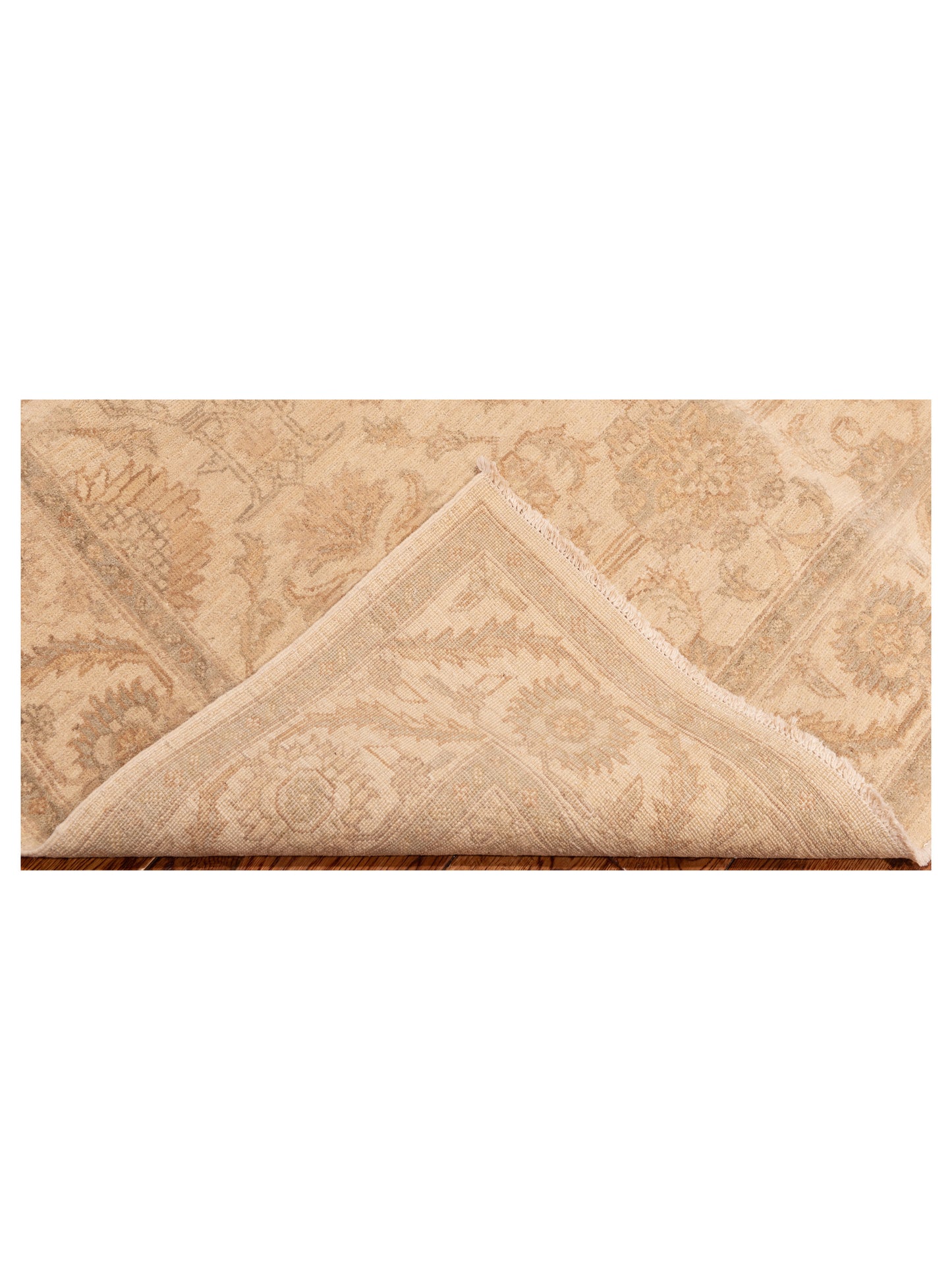 Nomad Laila 115272 Ivory Ivory Transitional Hand Knotted Rug