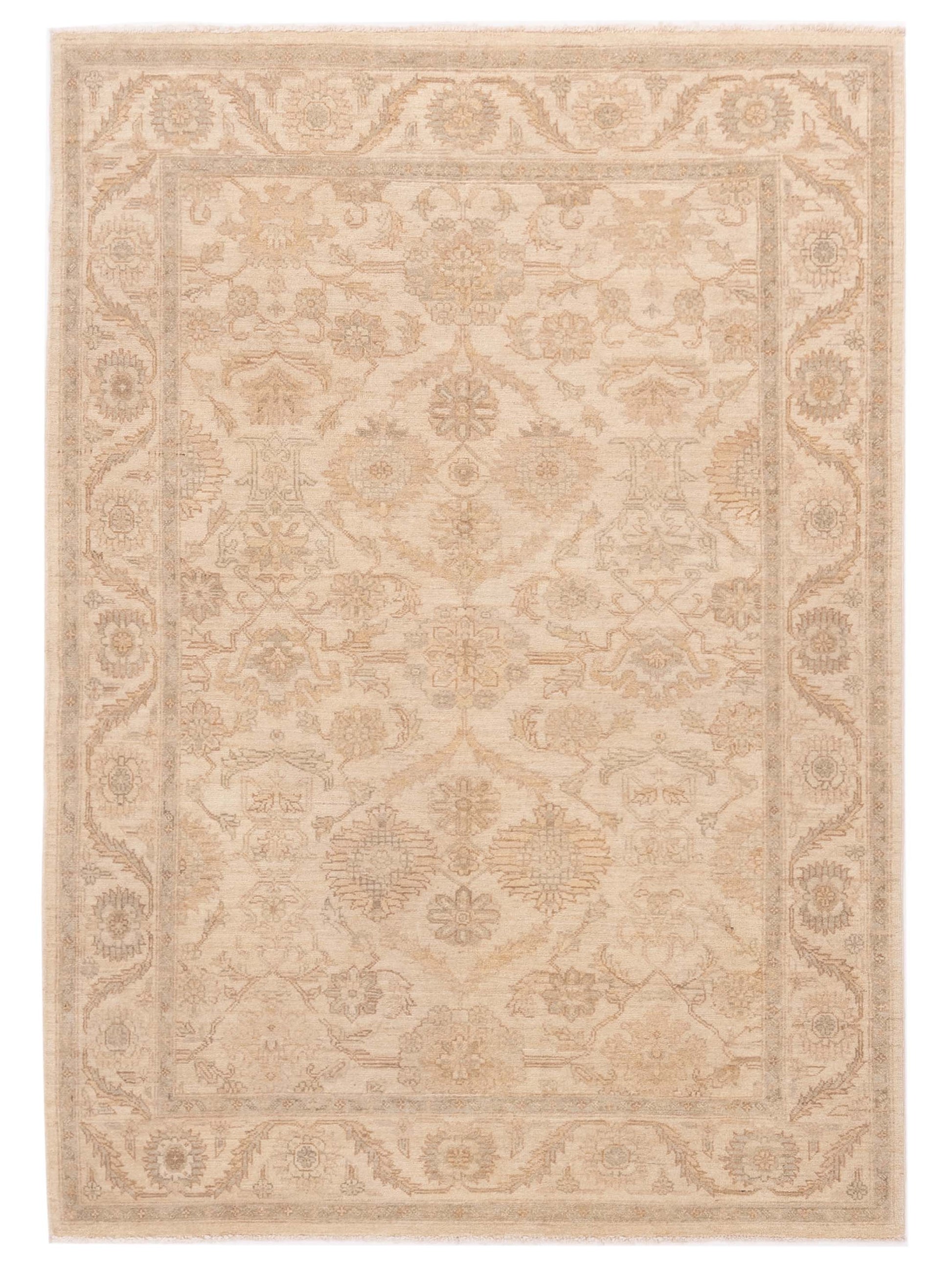 Nomad Laila 115272 Ivory Transitional Hand Knotted Rug