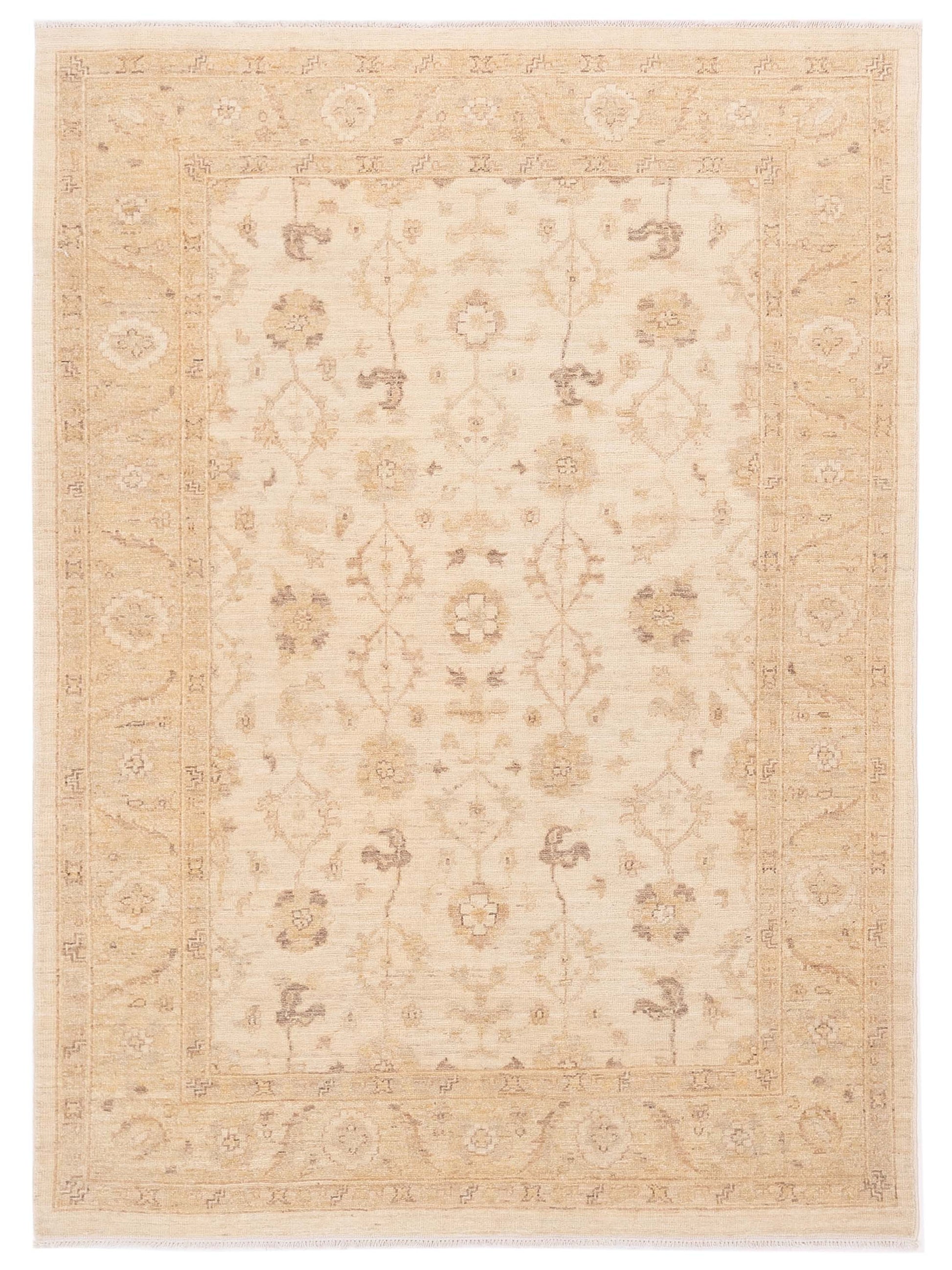 Nomad Laila 115274 Ivory Transitional Hand Knotted Rug