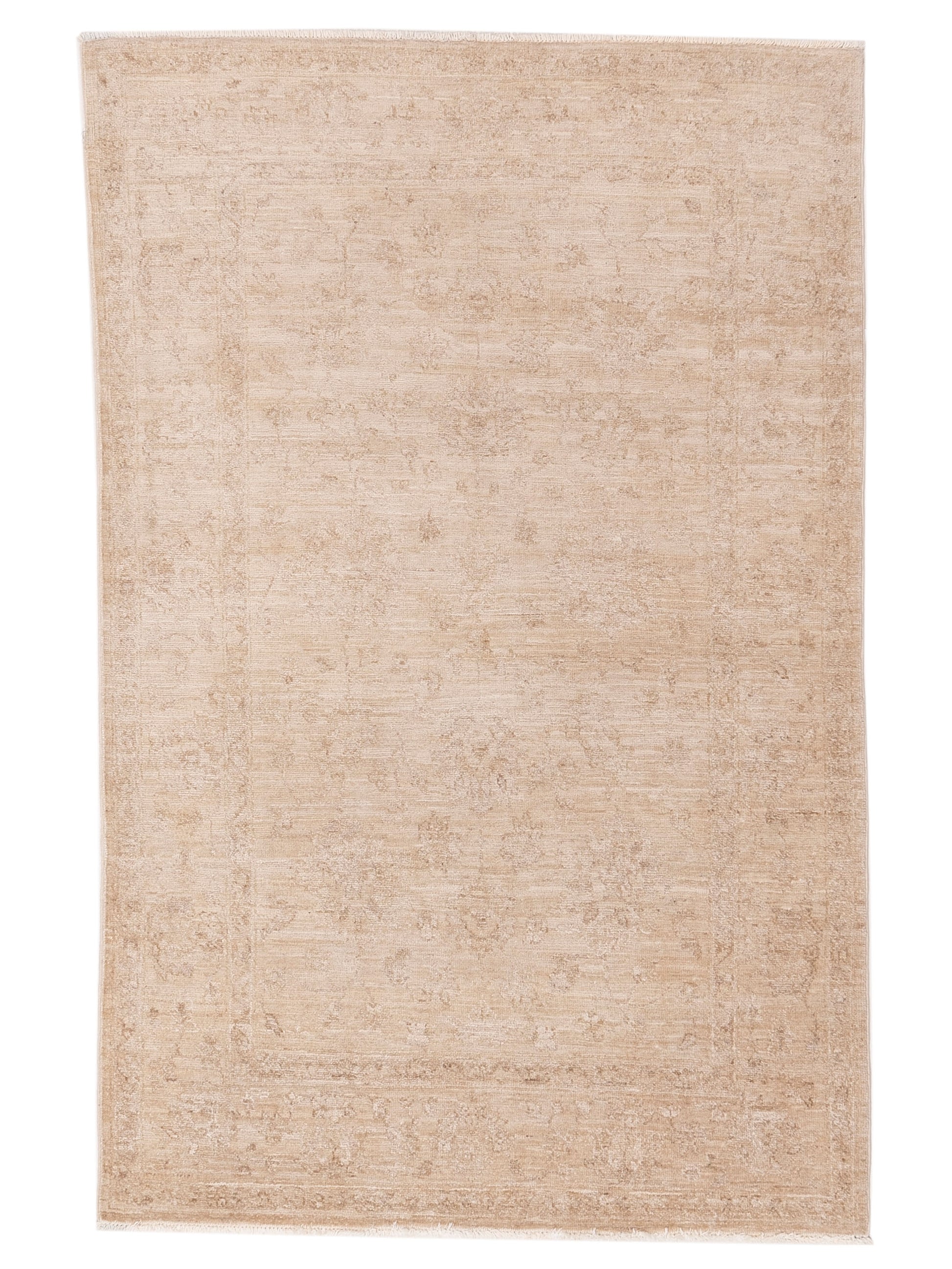 Nomad Laila 115291 Ivory Transitional Hand Knotted Rug