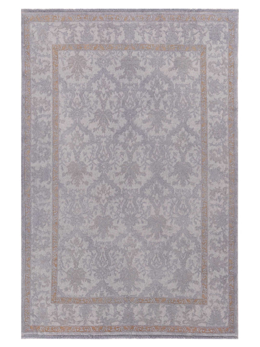 Pasha Color Bouquet 115531 Gray Transitional Hand Knotted Rug