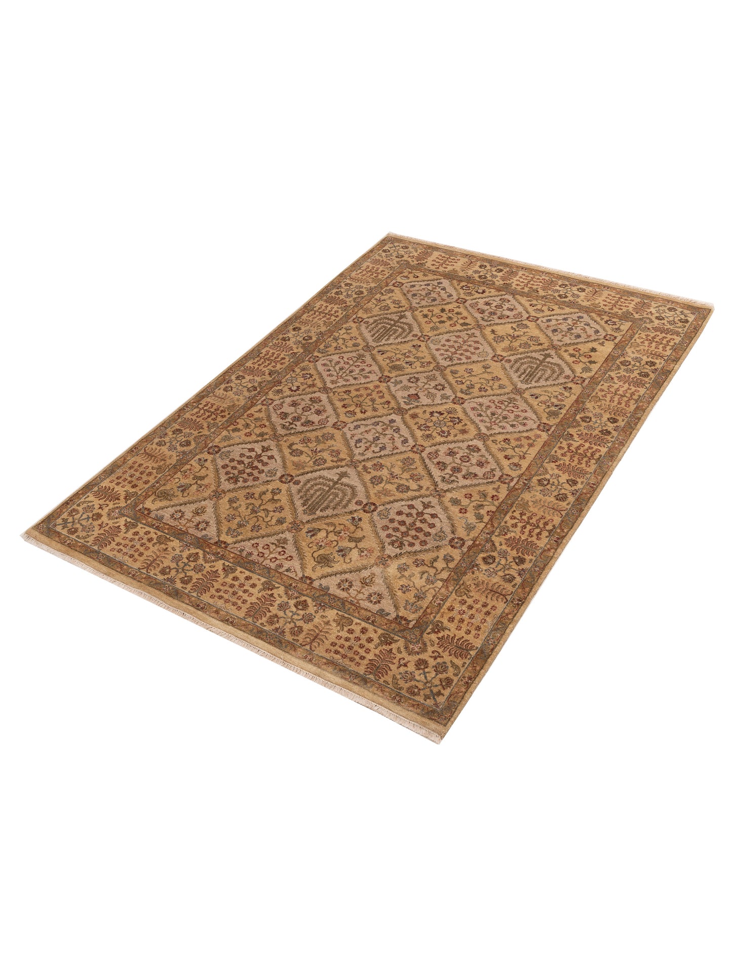 Rajpur Platinum 116510 Beige  Traditional Hand Knotted Rug