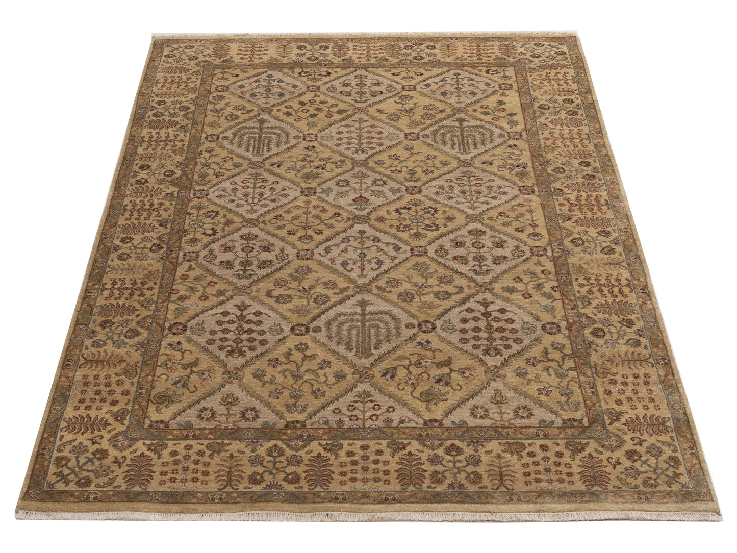 Rajpur Platinum 116510 Beige  Traditional Hand Knotted Rug