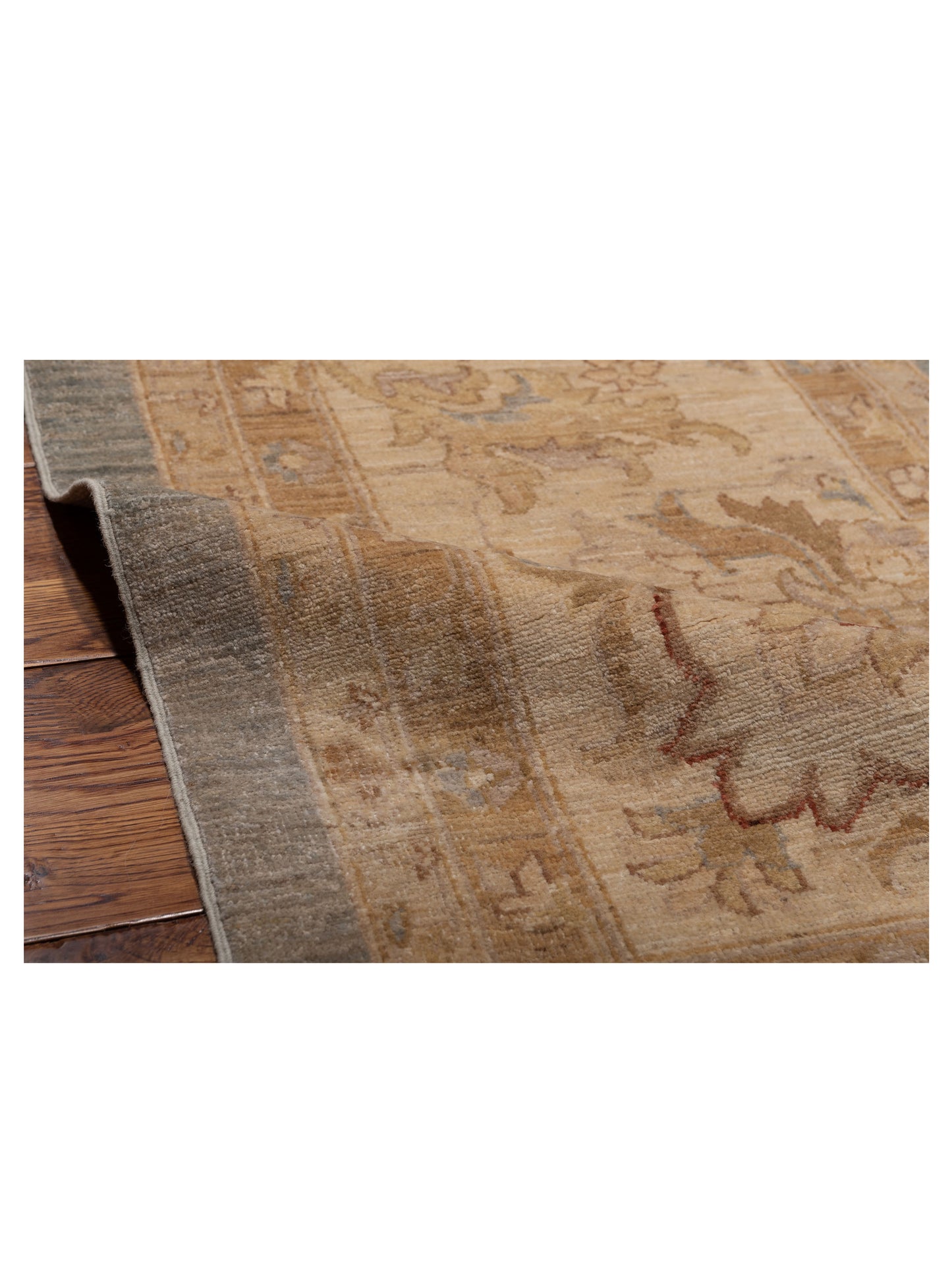 Pasha Sultan 116881 Blue Ivory Traditional Hand Knotted Rug