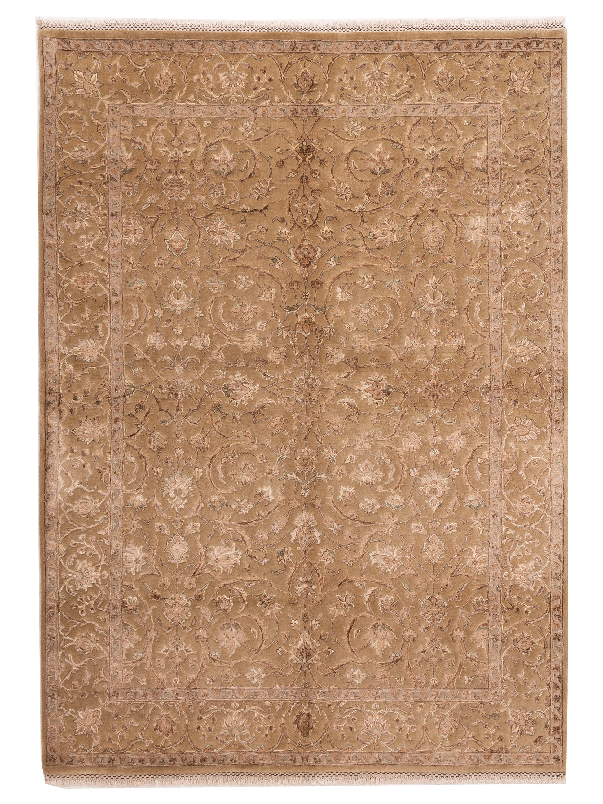 Rajpur Imperial 118926 Gold Traditional Hand Knotted Rug