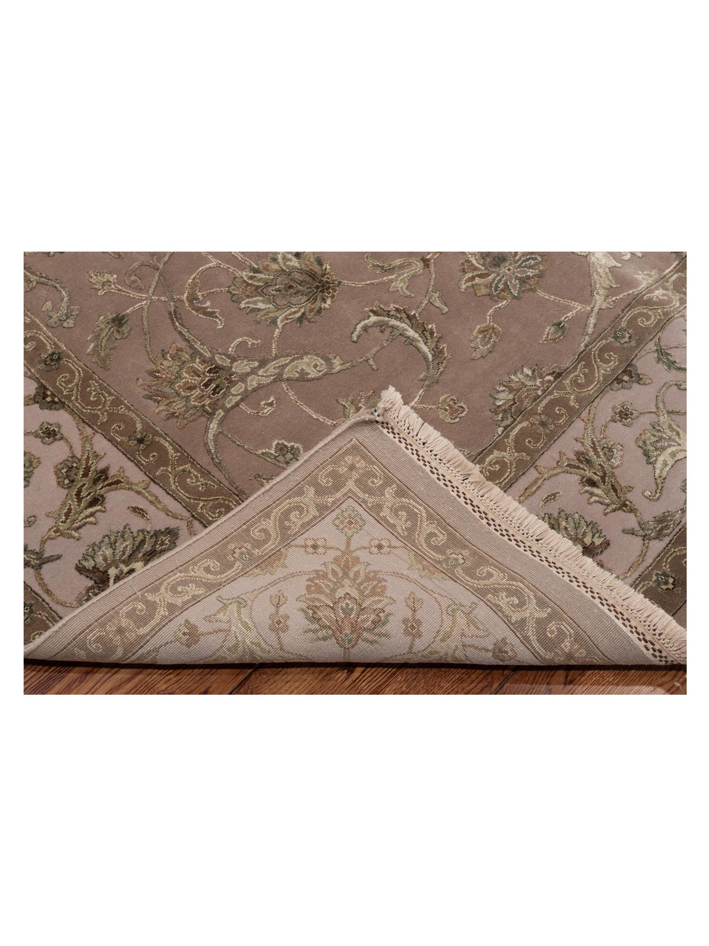 Rajpur Imperial 118932 Silver Cream Traditional Hand Knotted Rug