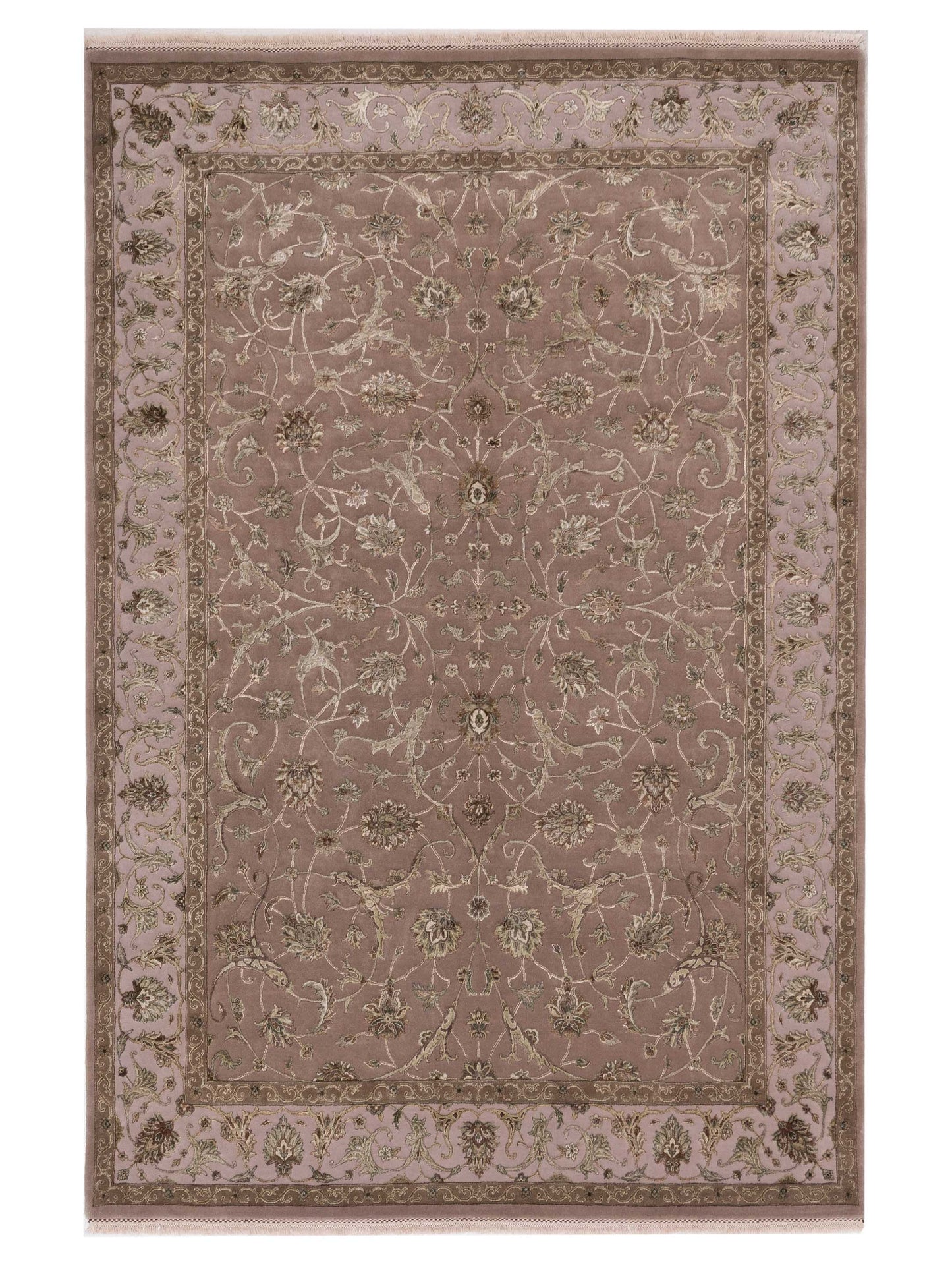 Rajpur Imperial 118932 Silver Traditional Hand Knotted Rug