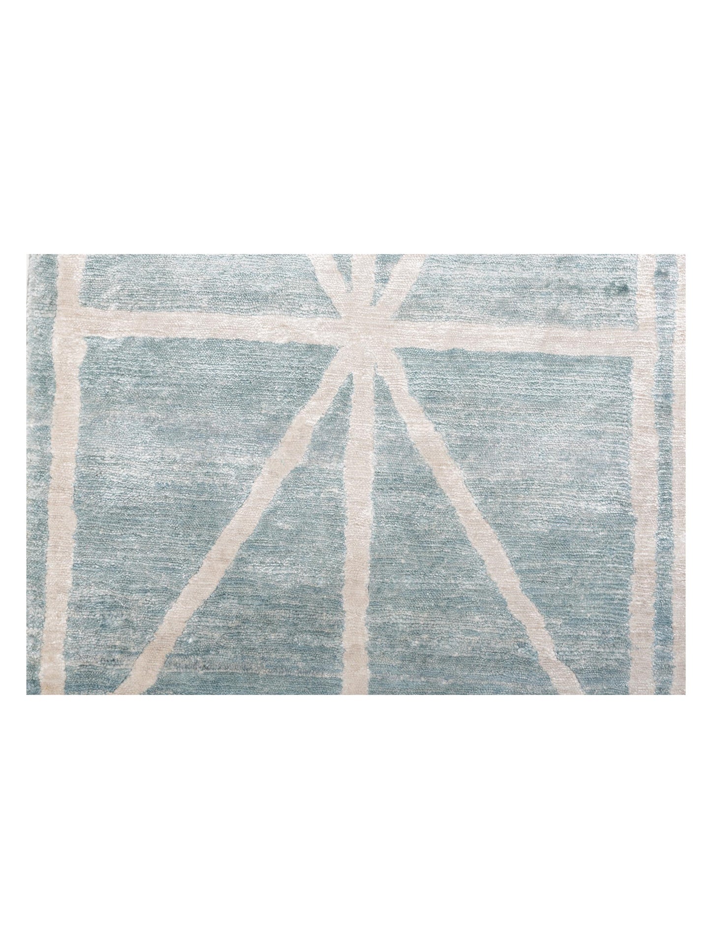 Siena Tibetino 119208 Light Blue Light Blue Contemporary Hand Knotted Rug