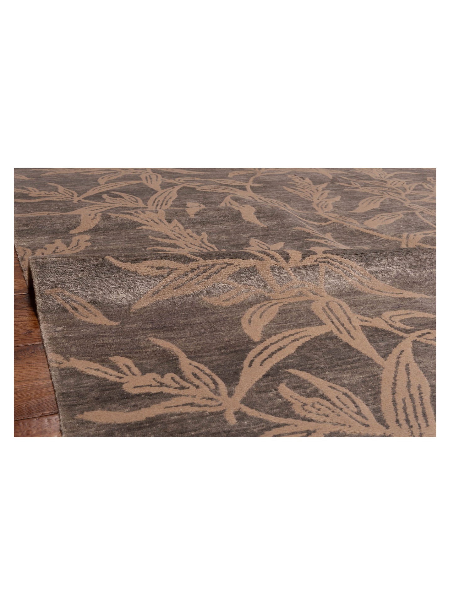 Siena Tibetino 119736 Gray  Contemporary Hand Knotted Rug