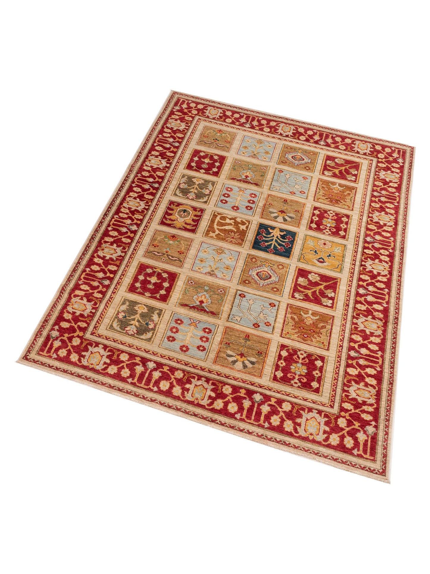 Pasha Sultan 119986 Multi  Tribal Hand Knotted Rug