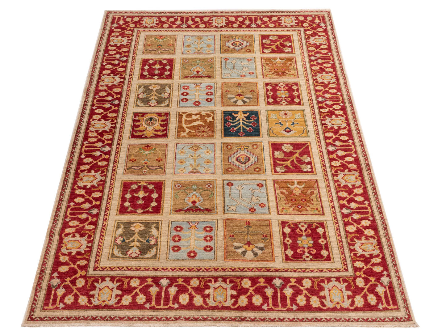 Pasha Sultan 119986 Multi  Tribal Hand Knotted Rug