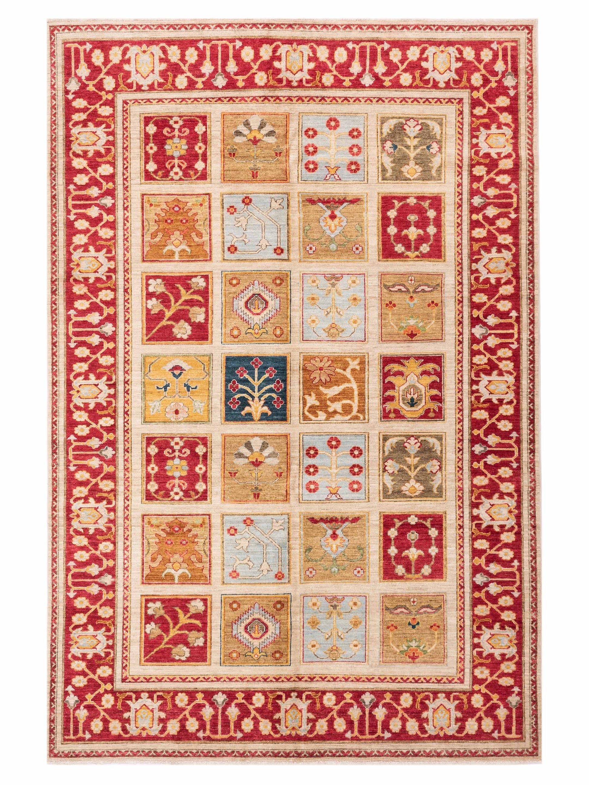 Pasha Sultan 119986 Multi Tribal Hand Knotted Rug