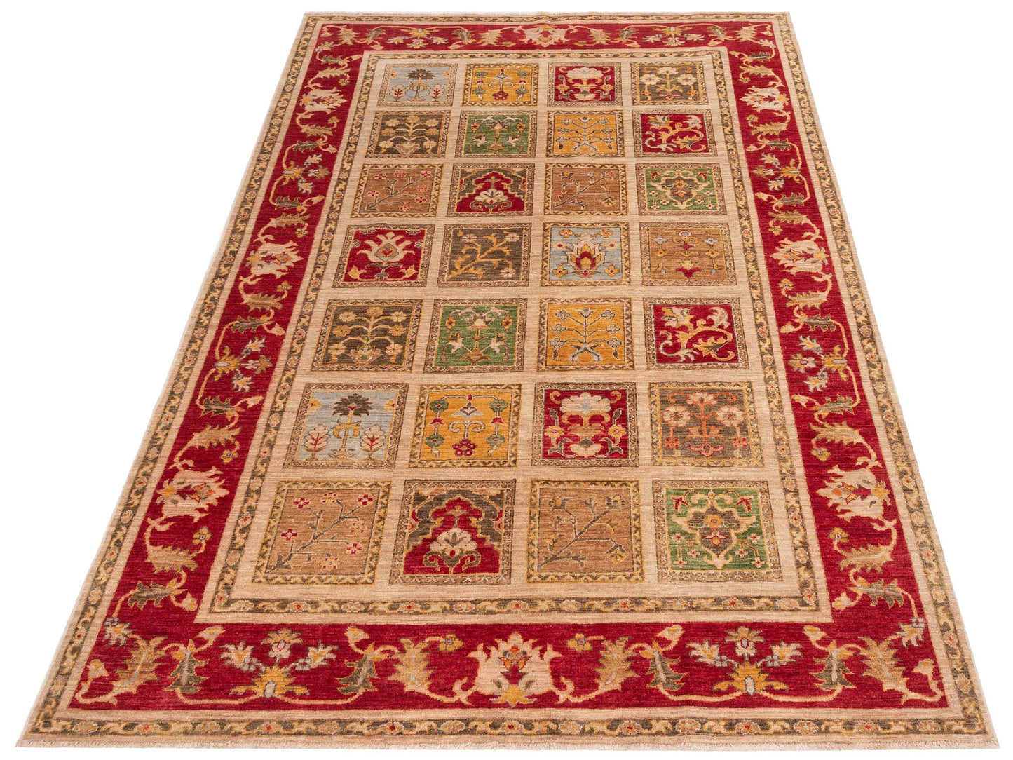 Pasha Sultan 119987 Multi  Tribal Hand Knotted Rug