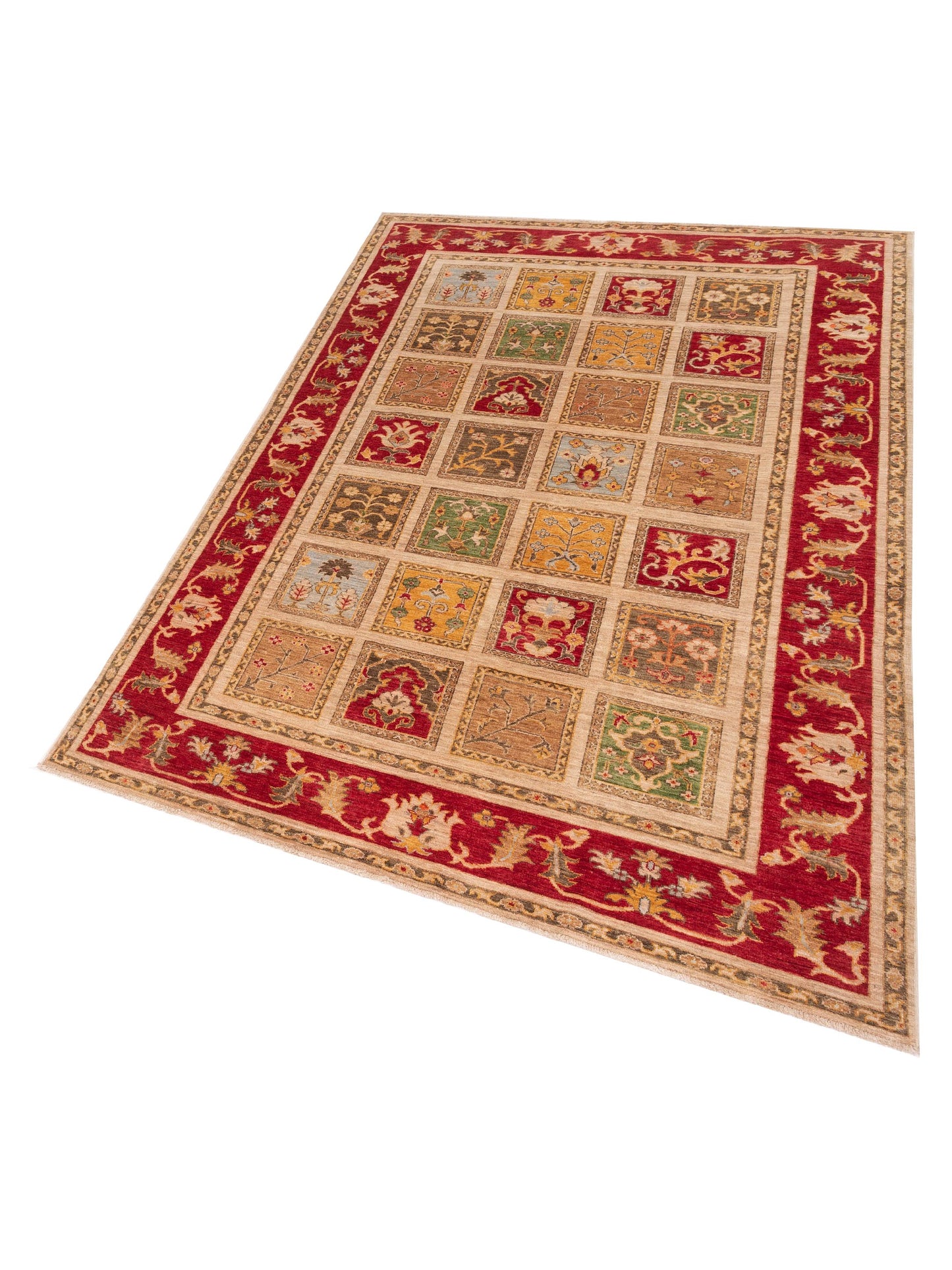 Pasha Sultan 119987 Multi  Tribal Hand Knotted Rug