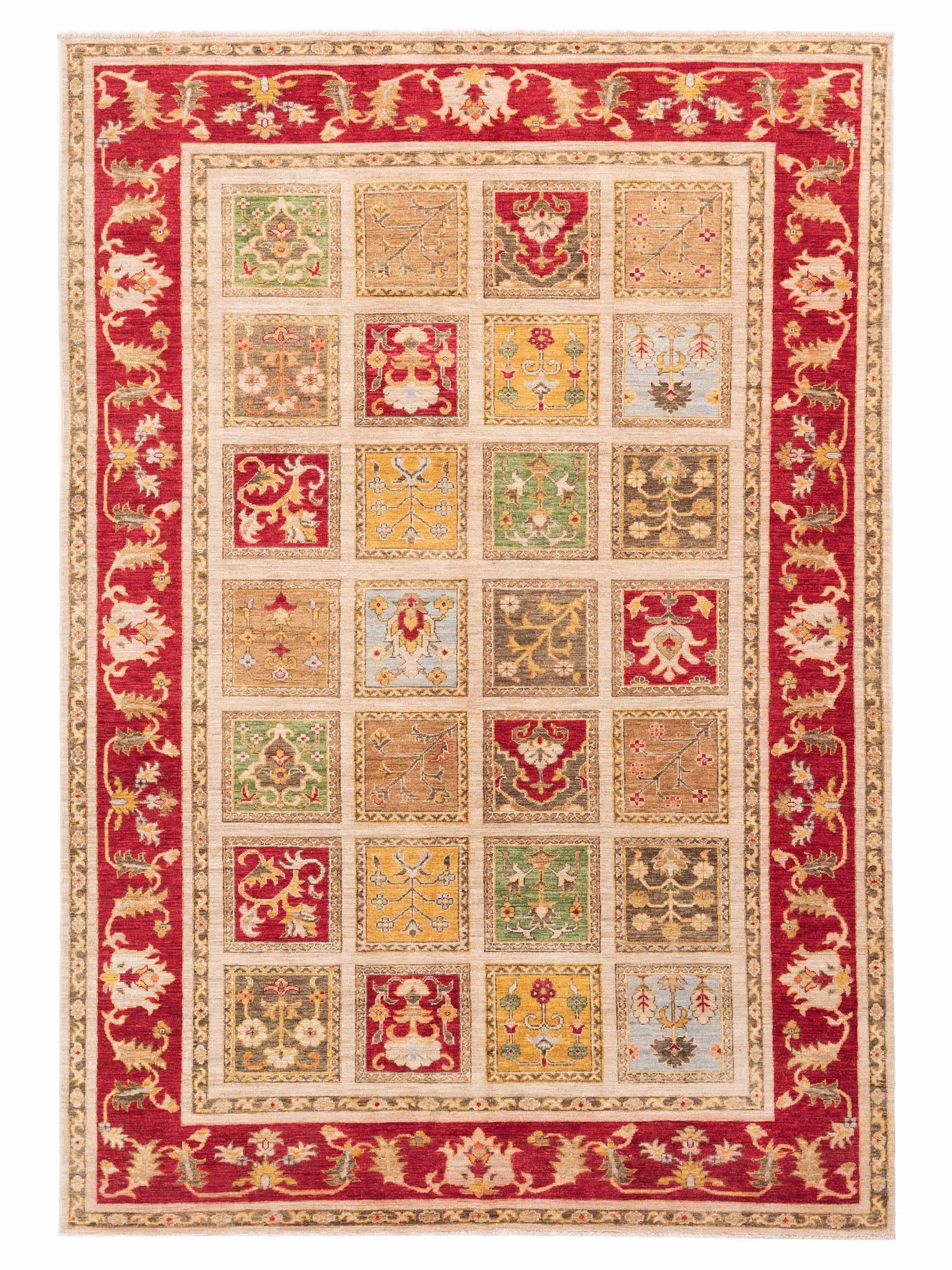 Pasha Sultan 119987 Multi Tribal Hand Knotted Rug