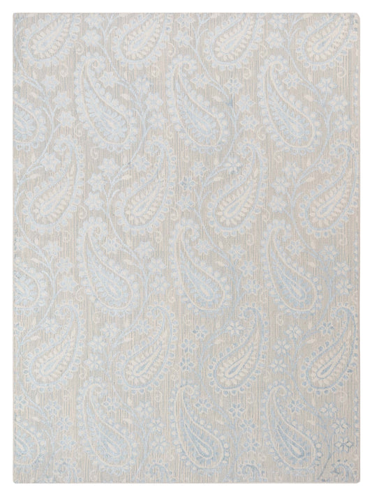 Siena Himalayan 120330 Ivory Contemporary Hand Knotted Rug