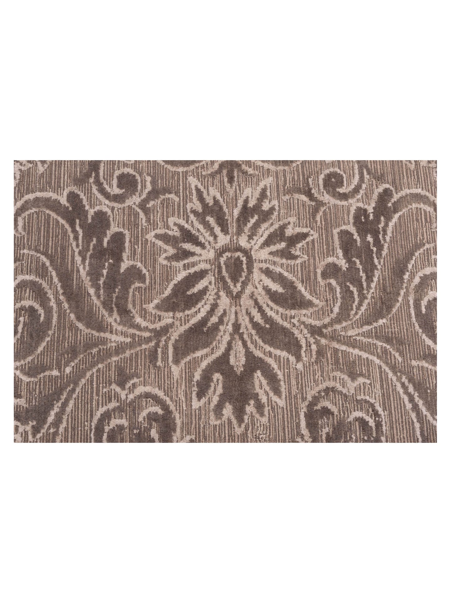 Siena Himalayan 120342 Gray  Contemporary Hand Knotted Rug