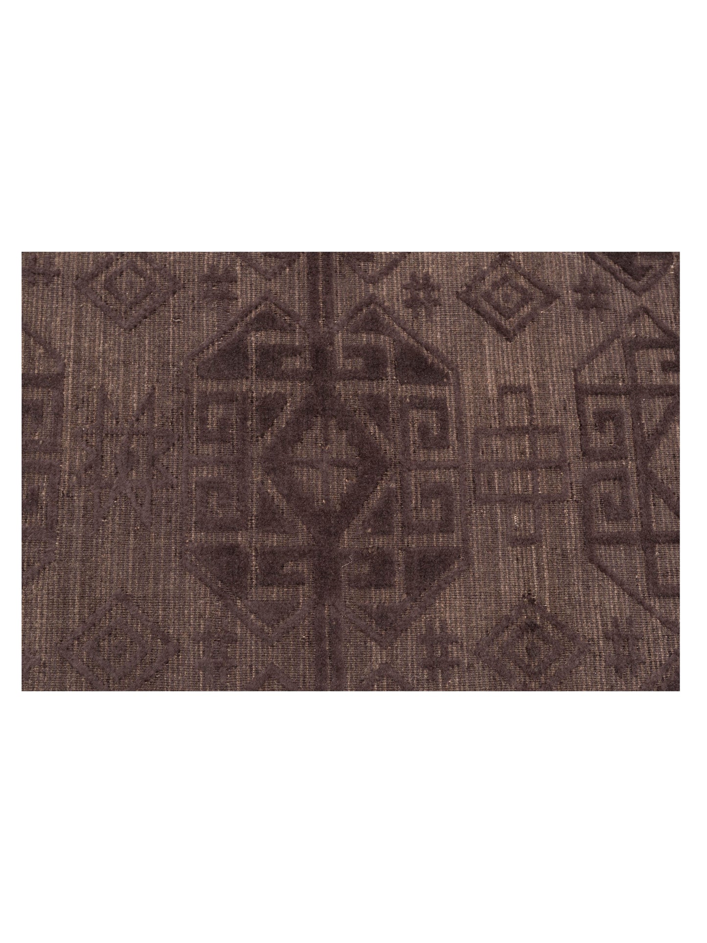 Siena Himalayan 120367 Brown  Contemporary Hand Knotted Rug