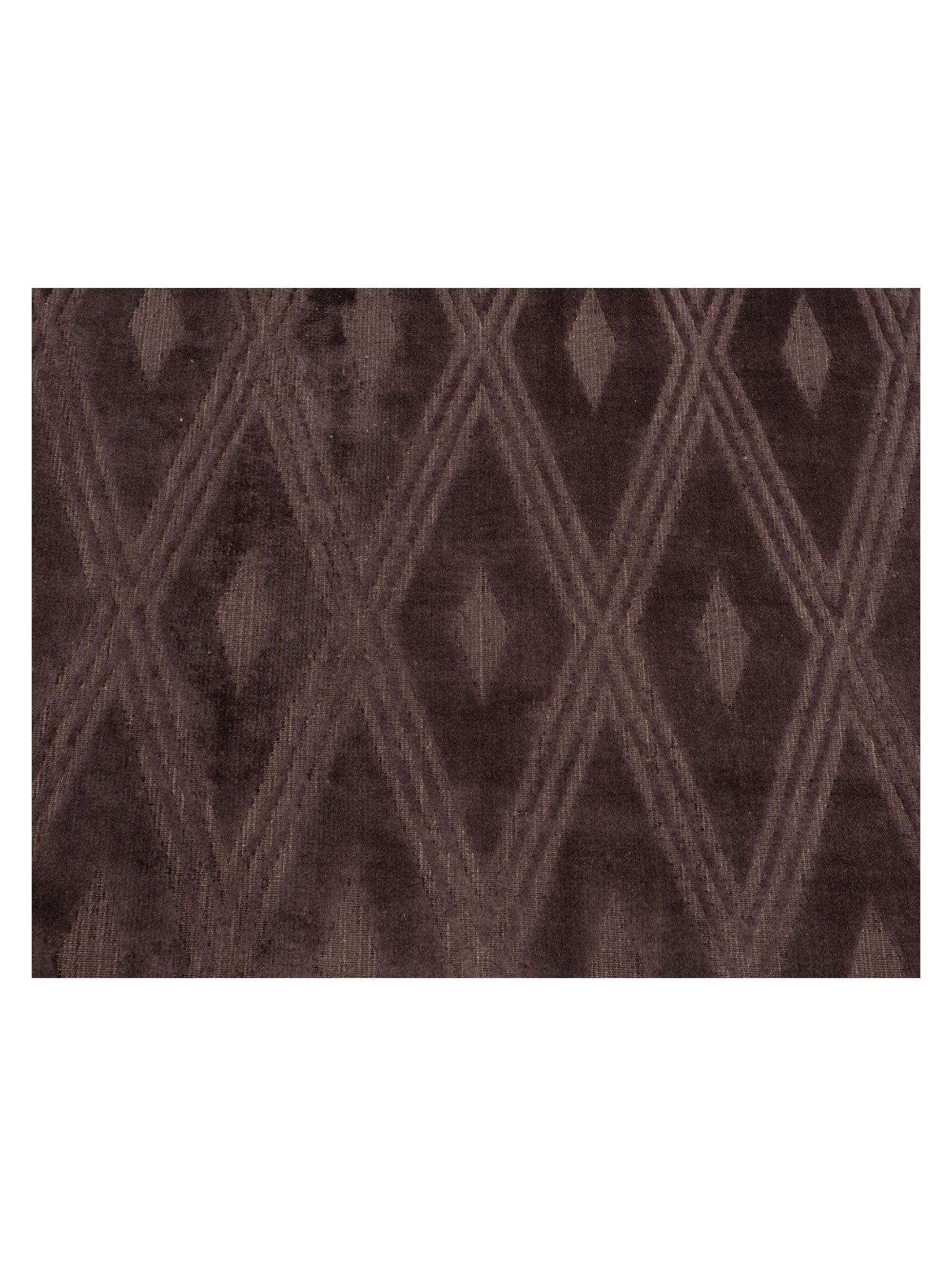 Siena Himalayan 120376 Brown  Contemporary Hand Knotted Rug