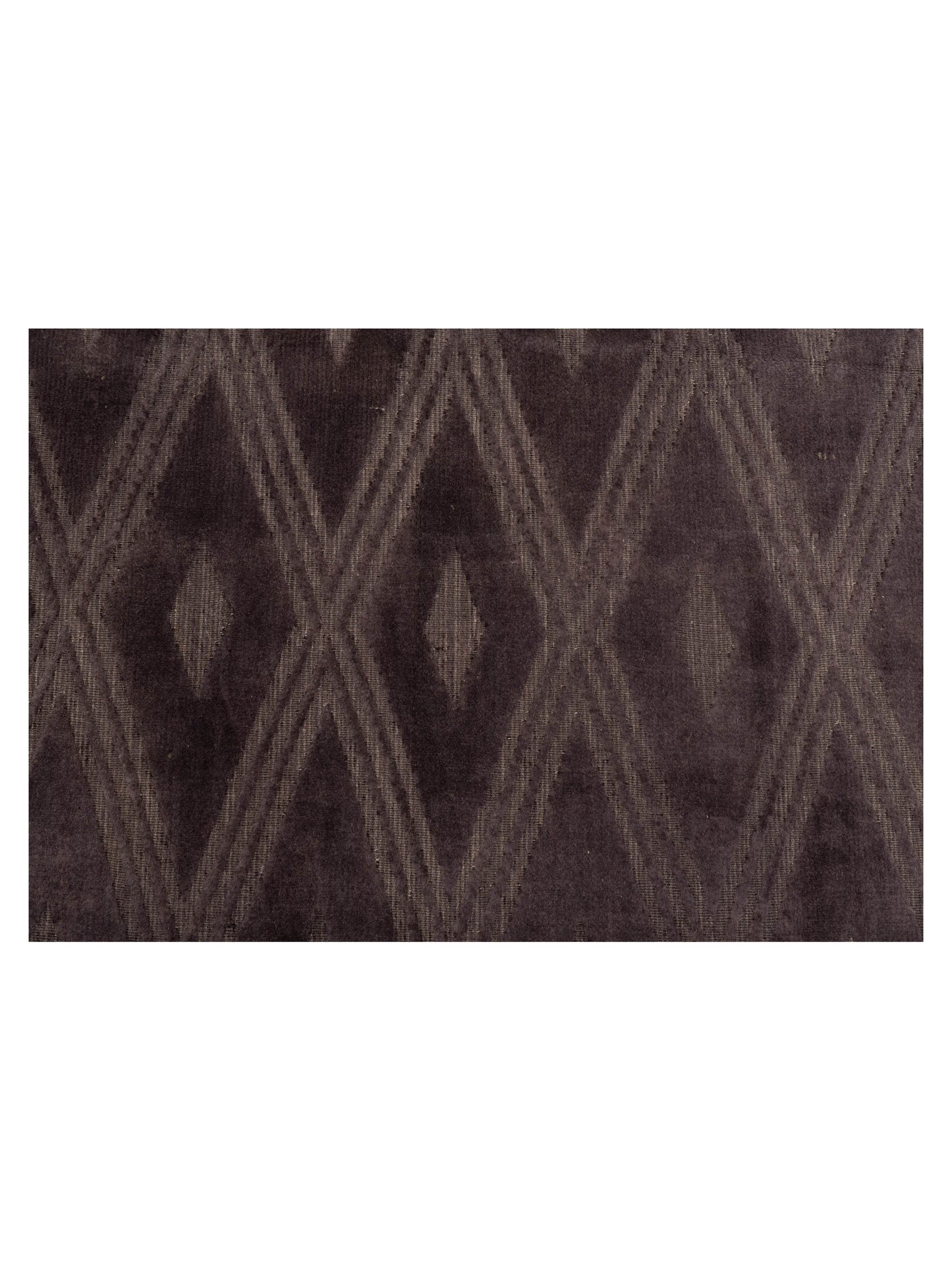 Siena Himalayan 120379 Dark Brown  Contemporary Hand Knotted Rug