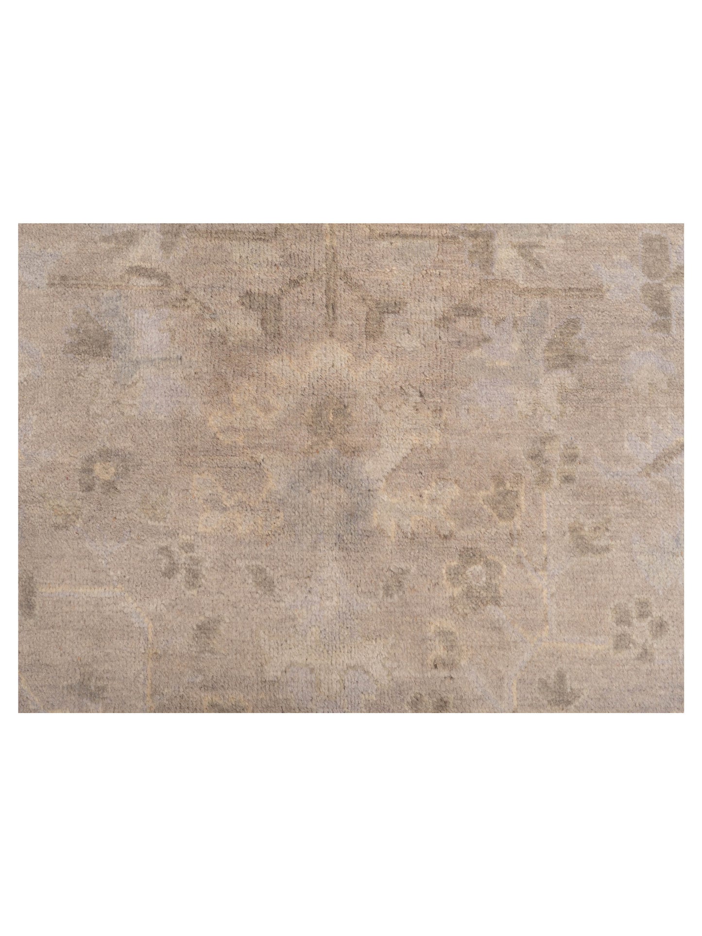 Rajpur Oushak Shah 120422 Gray Gray Traditional Hand Knotted Rug