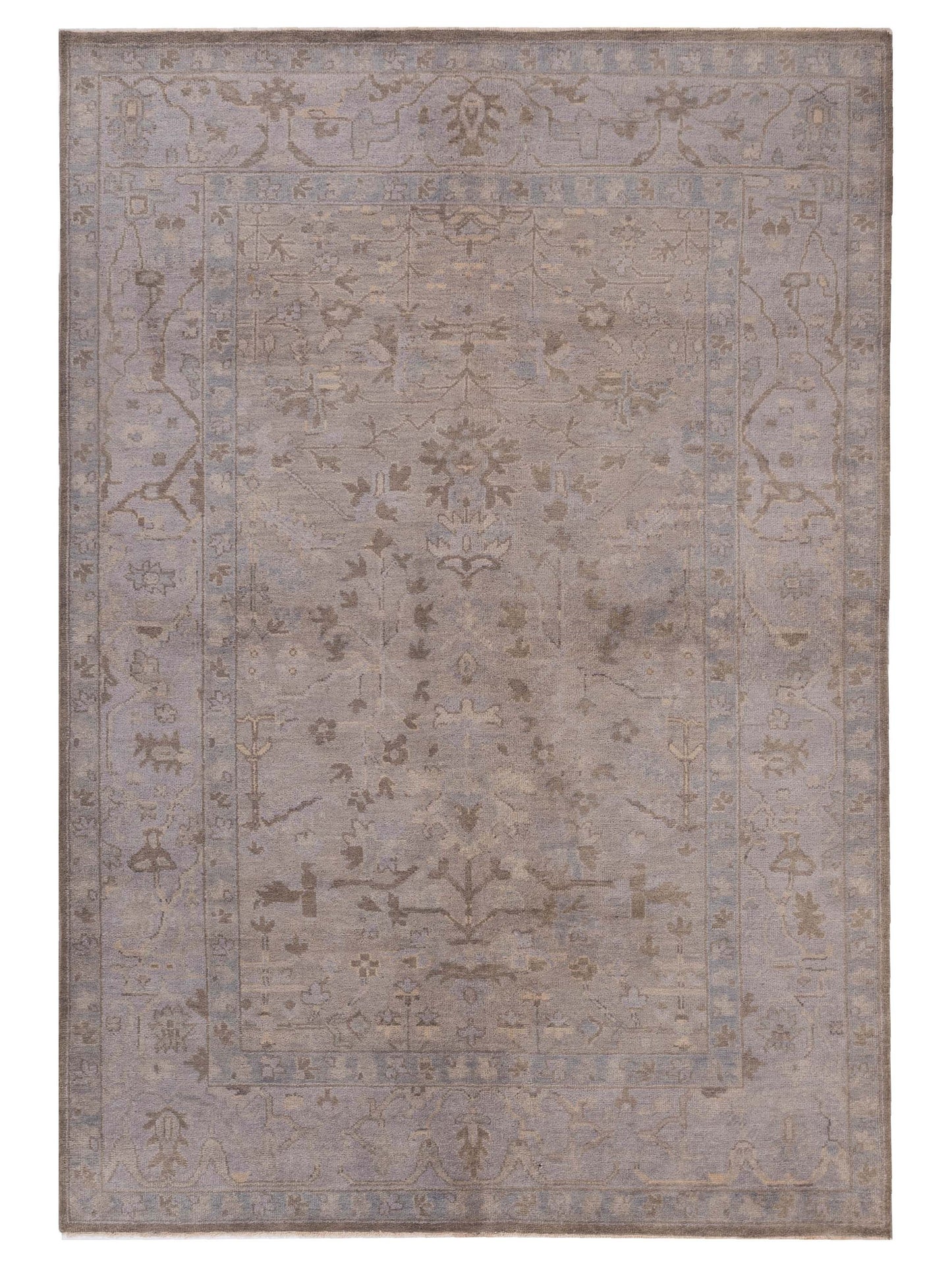 Rajpur Stella 120425 Gray Transitional Hand Knotted Rug