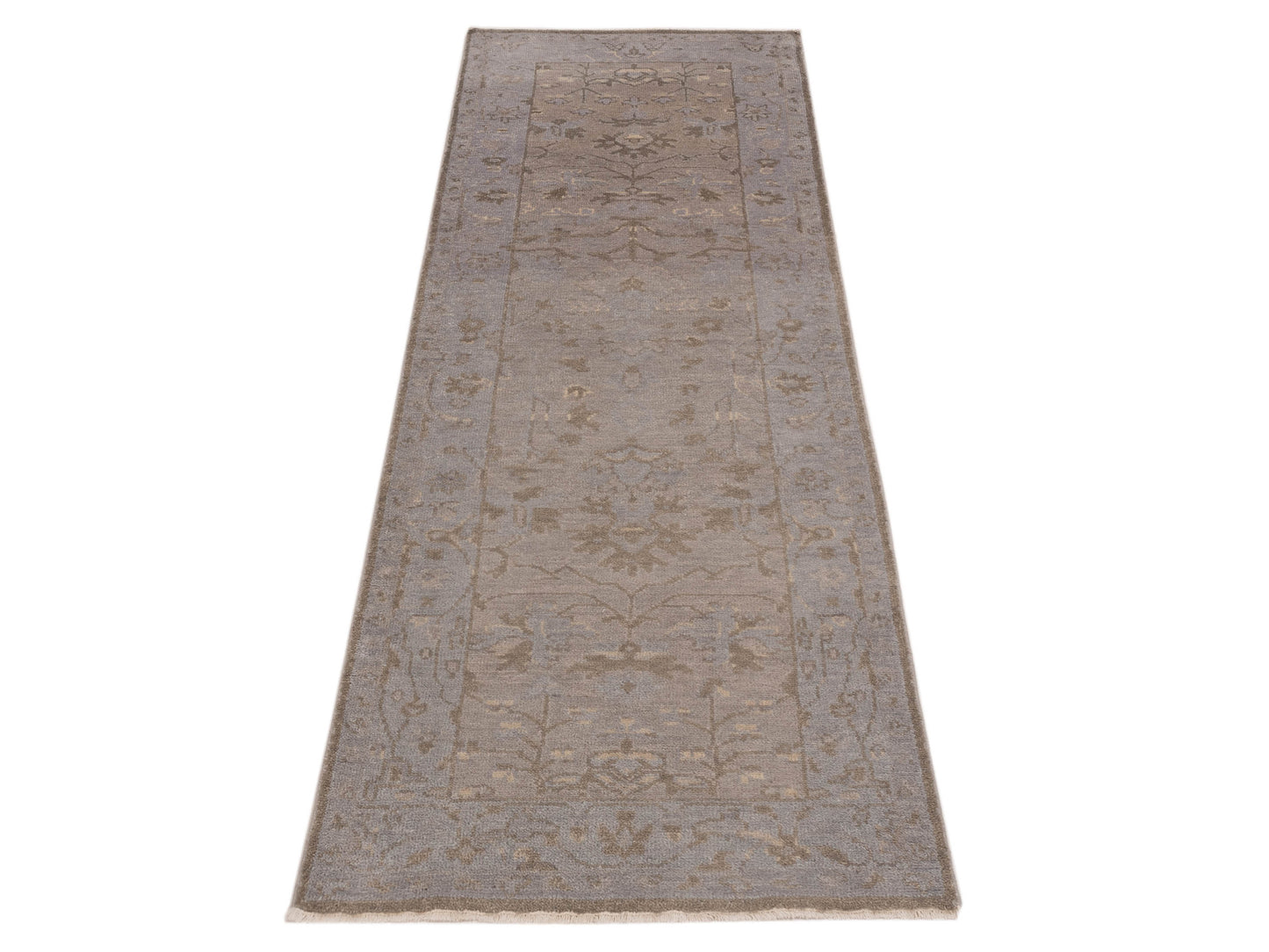 Rajpur Stella 120432 Gray  Transitional Hand Knotted Rug