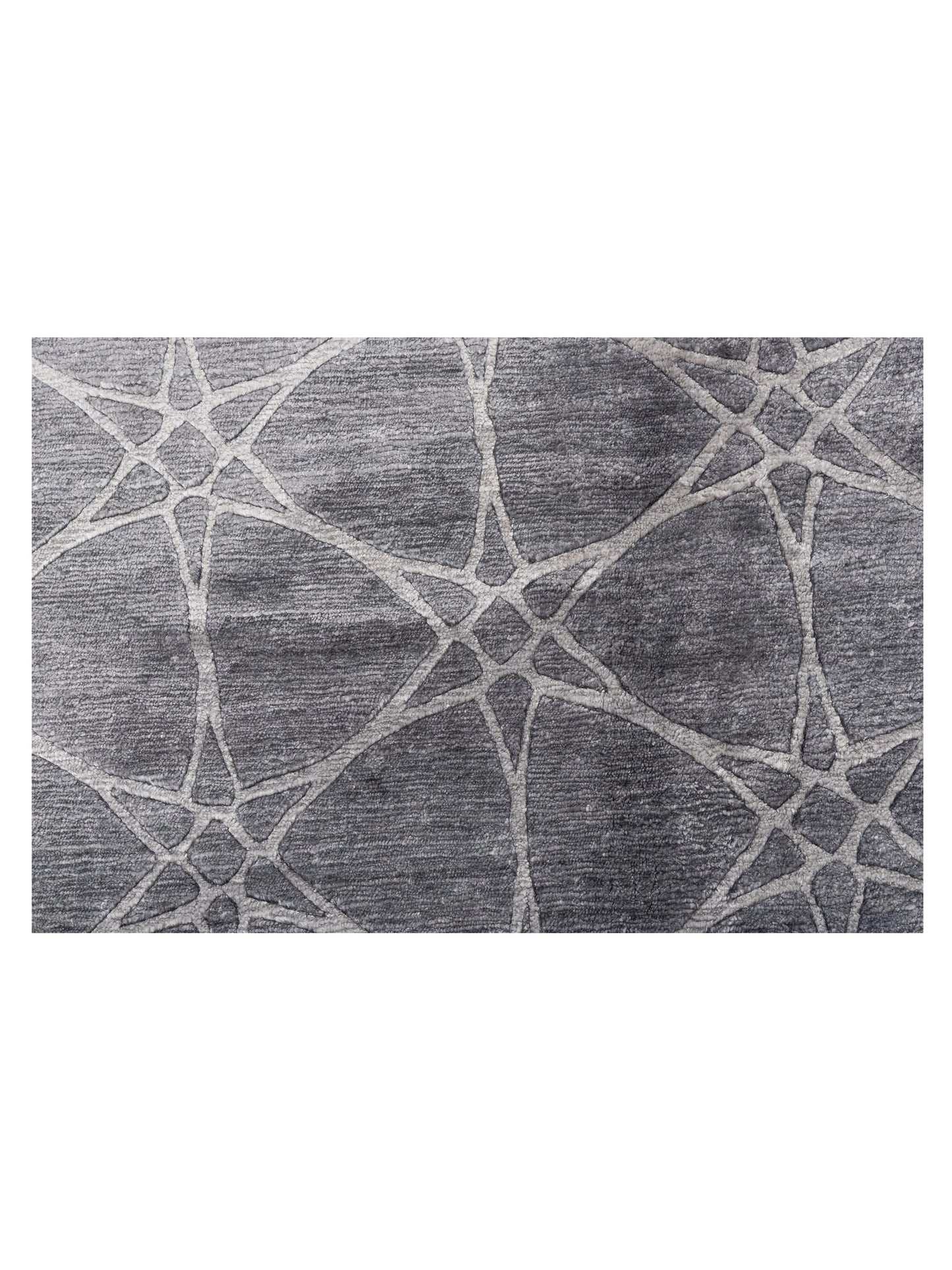 Siena Tibetino 120496 Gray Gray Contemporary Hand Knotted Rug