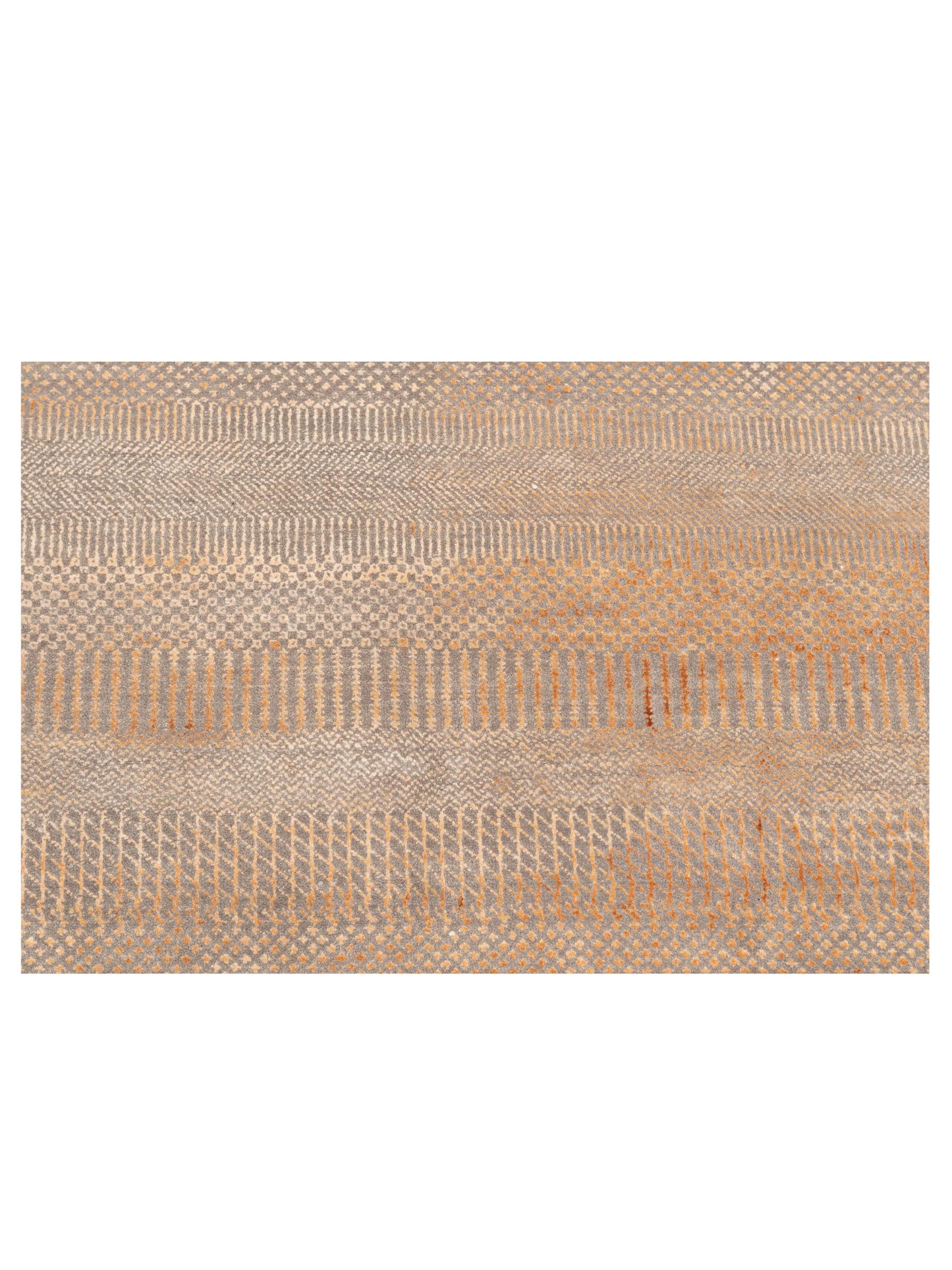 Rajpur Aurore 120988 Gray Gray Contemporary Hand Knotted Rug