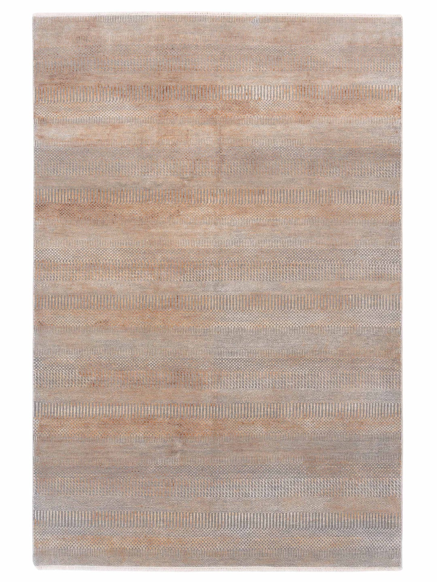 Rajpur Aurore 120988 Gray Contemporary Hand Knotted Rug