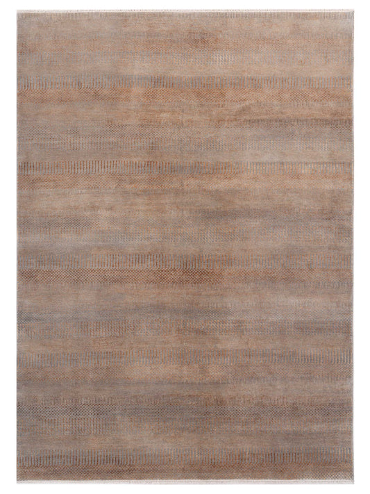 Rajpur Aurore 120991 Silver Contemporary Hand Knotted Rug